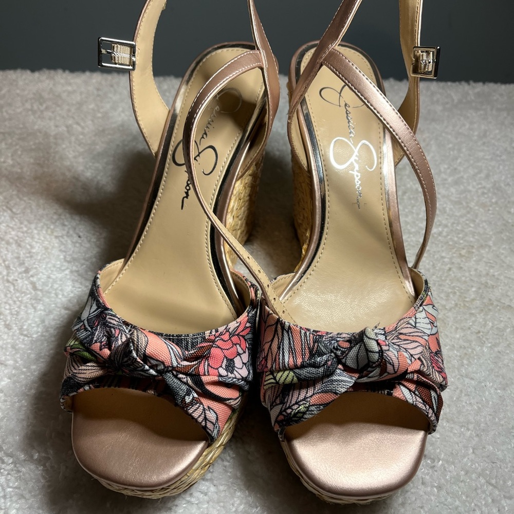 Womens Jessica Simpson Heels Pre-owned Size 9M